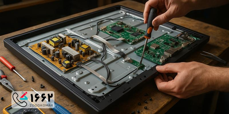 مزایای خدمات تعمیر تلویزیون در نارمک با زودکمک